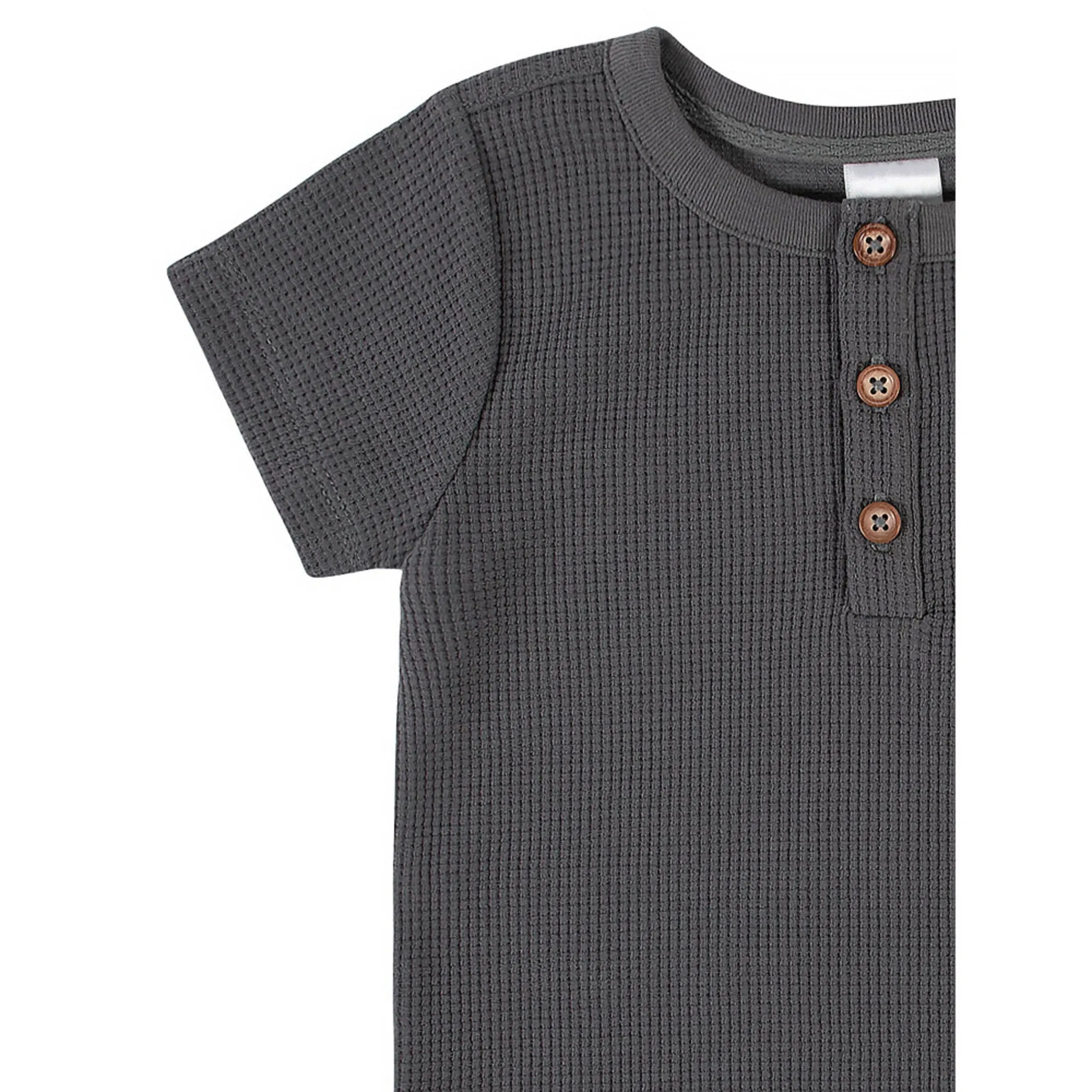 2-Piece Baby Boys Explore Short Sleeve Top & Bottoms