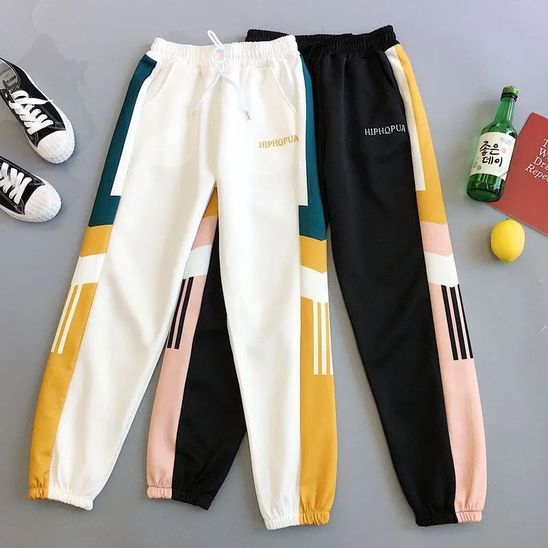 2021 Hip Hop Women Casual Trousers High Waist Sizes S - 5XL