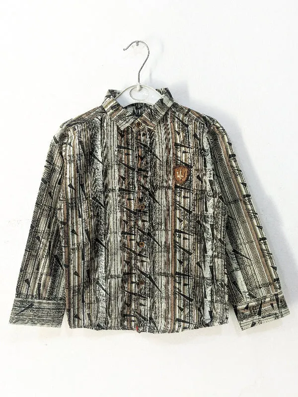 3Yrs - 13Yrs Dark Green Casual Shirt for Boys BFS05