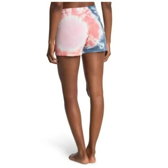 90 DEGREE BY REFLEX Tie Dye Cotton Shorts