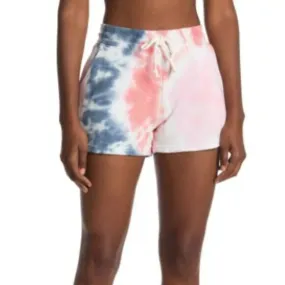 90 DEGREE BY REFLEX Tie Dye Cotton Shorts