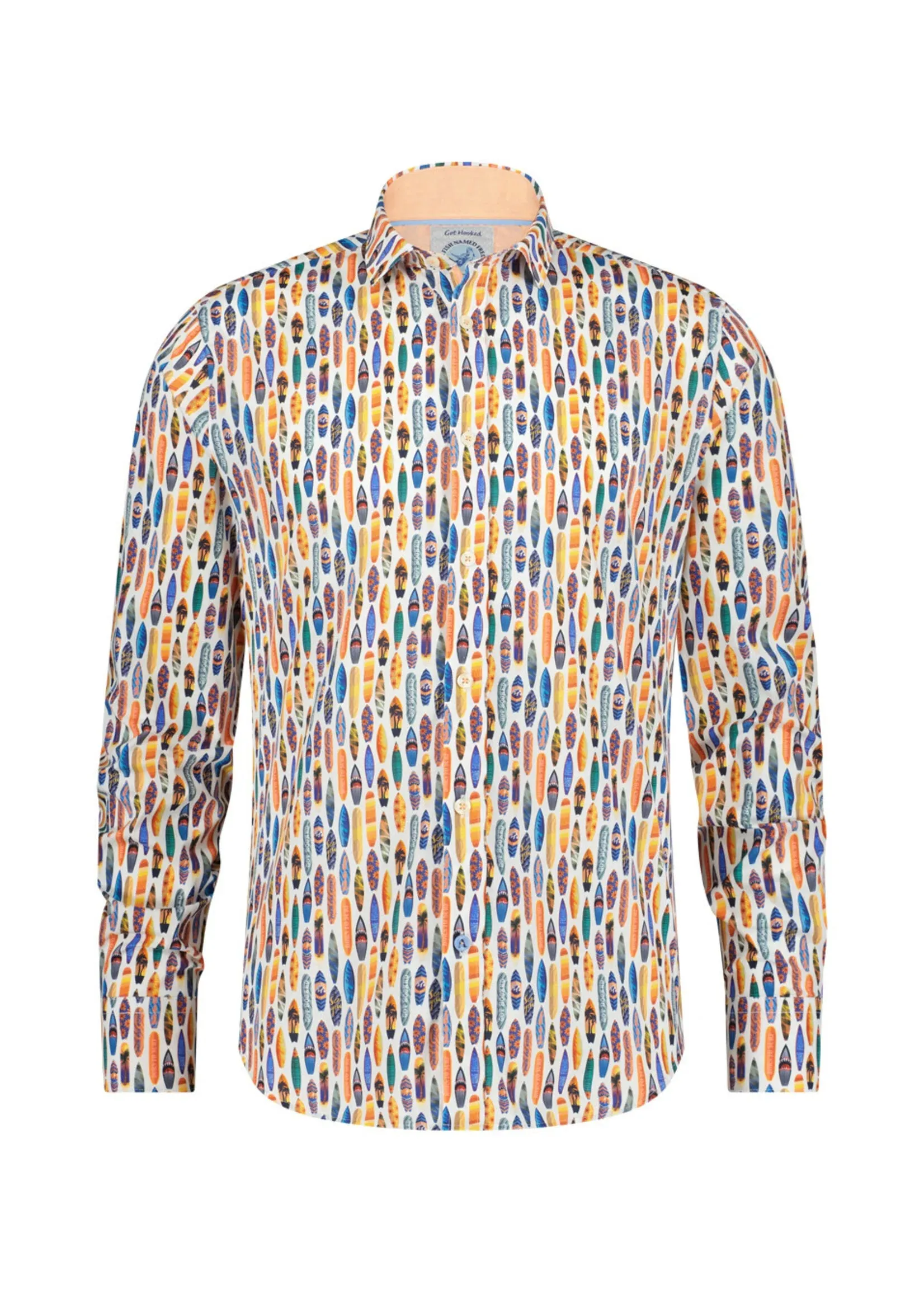 A Fish Named Fred - Surfboard Shirt - Multi