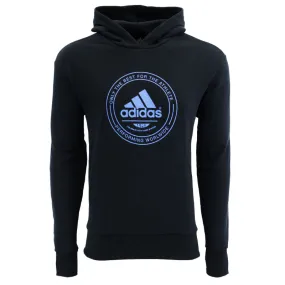 adidas Men's Circle Logo Performance Pullover Hoodie