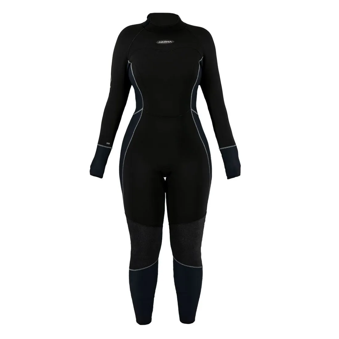 Akona 3mm Womens Phantom Quantum Stretch Full Wetsuit (2024)