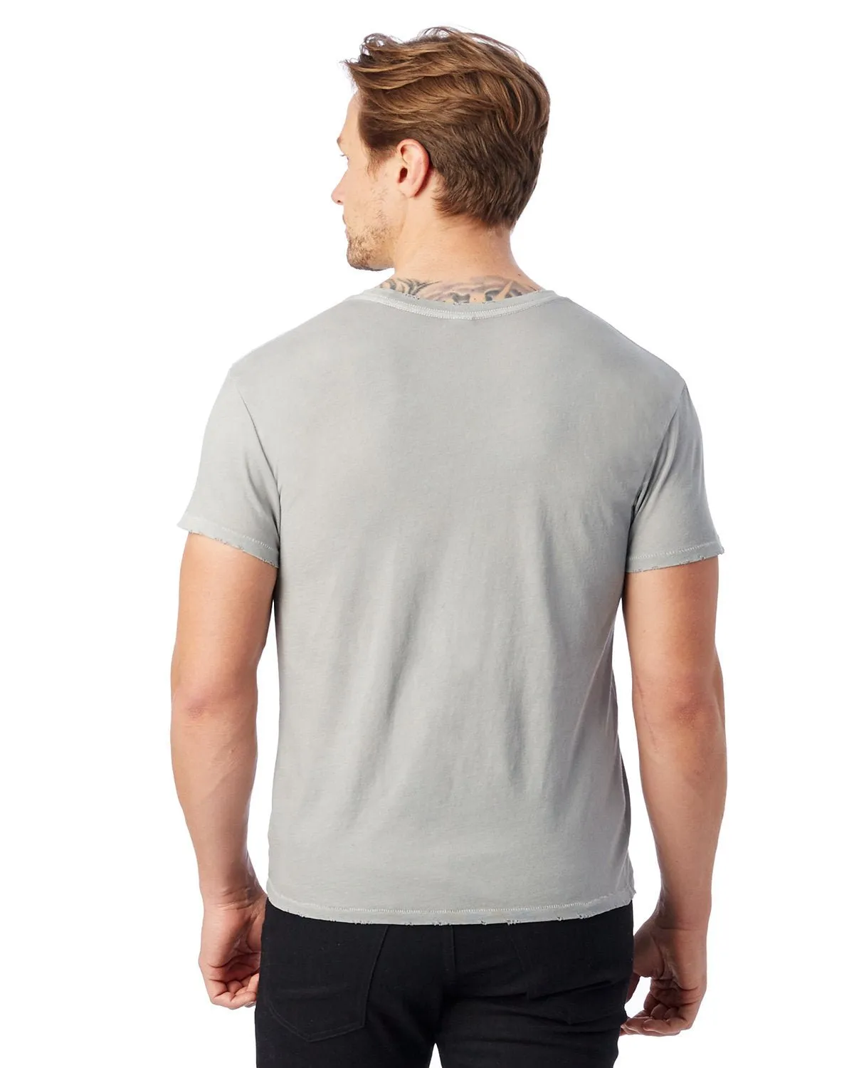 Alternative 04850C1 Men's Heritage Garment-Dyed Distressed T-Shirt