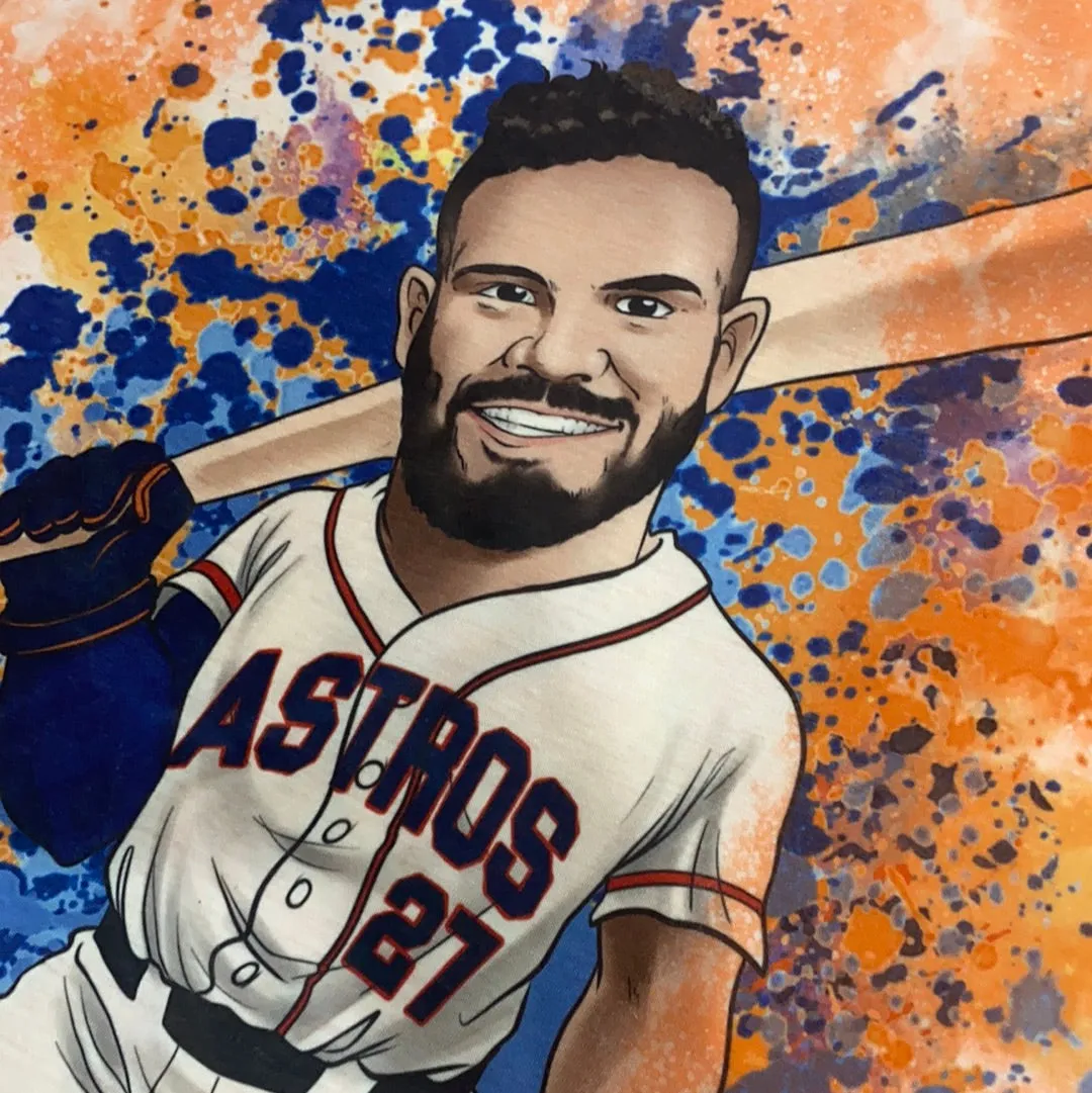 Altuve Cartoon