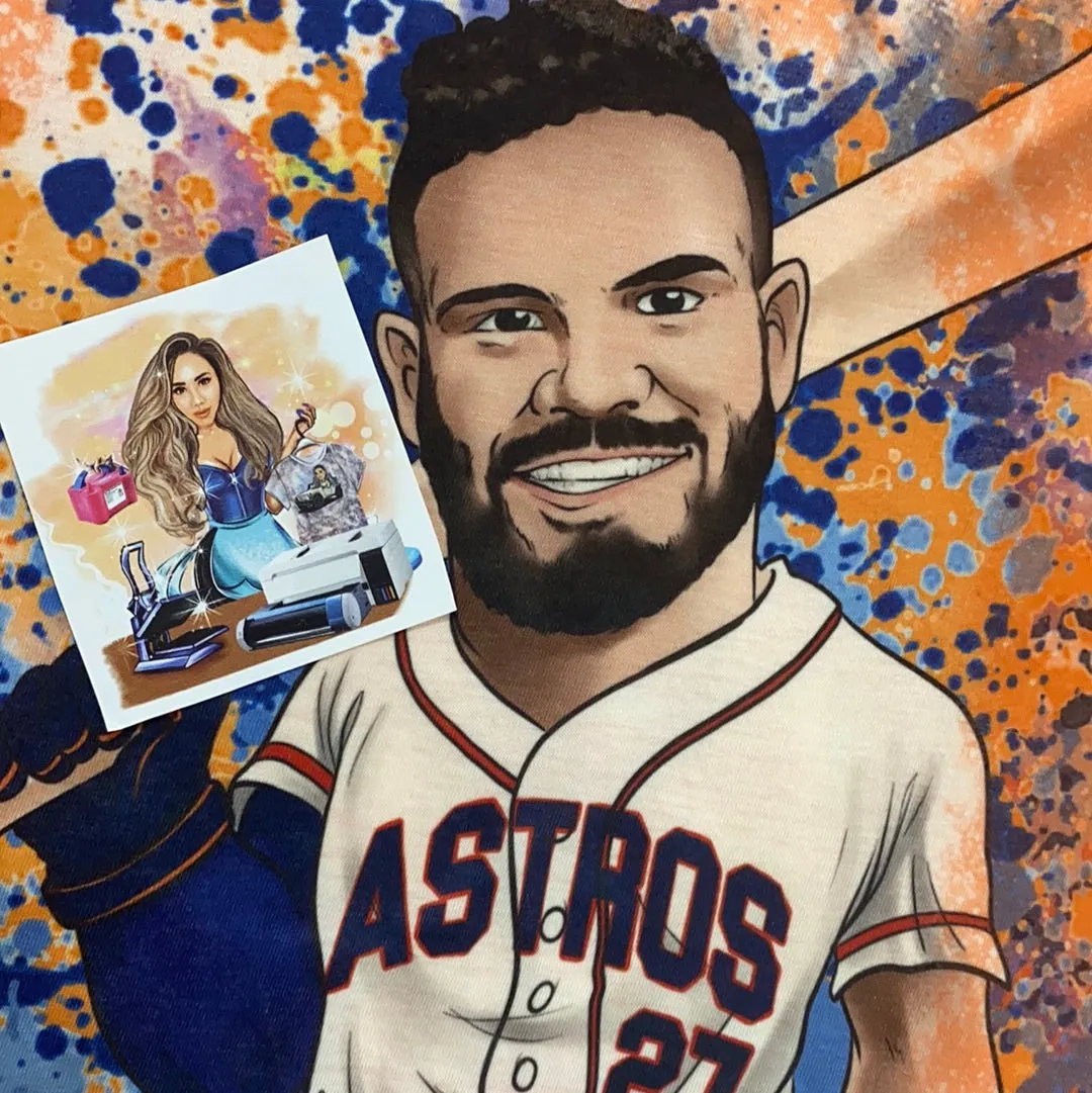 Altuve Cartoon