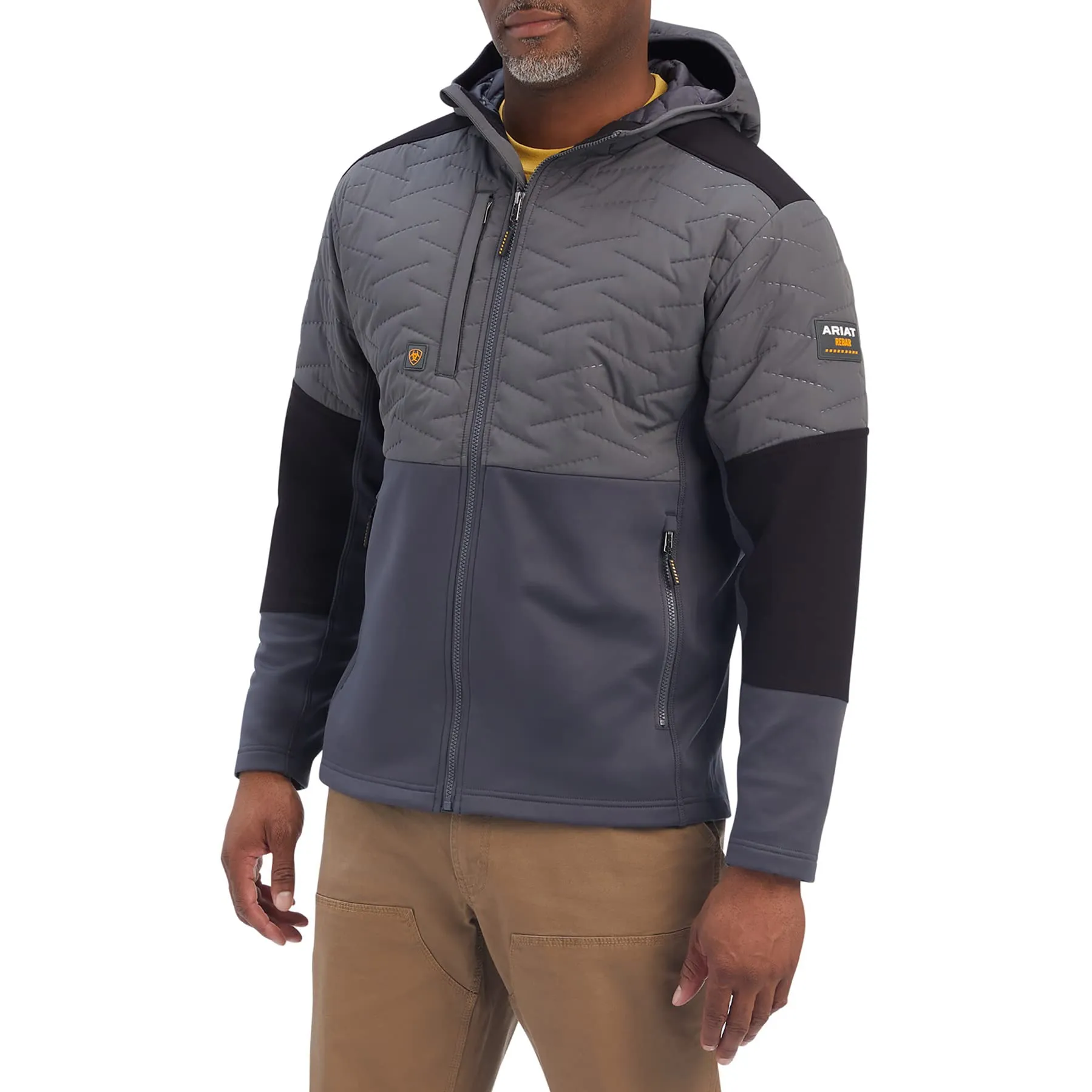 Ariat Men's Grey Rebar Cloud 9 Insulated Jacket