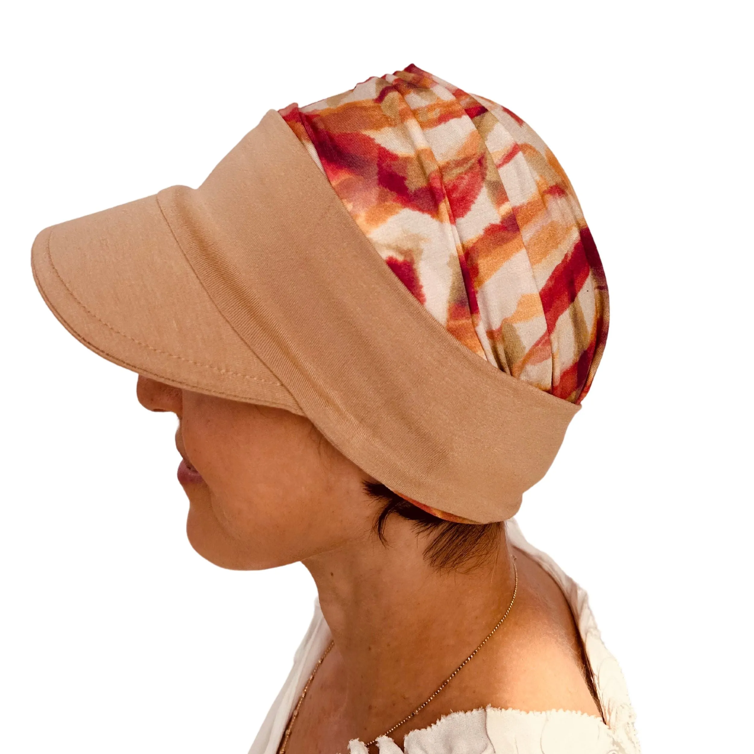 Bamboo Summer Visor Cap