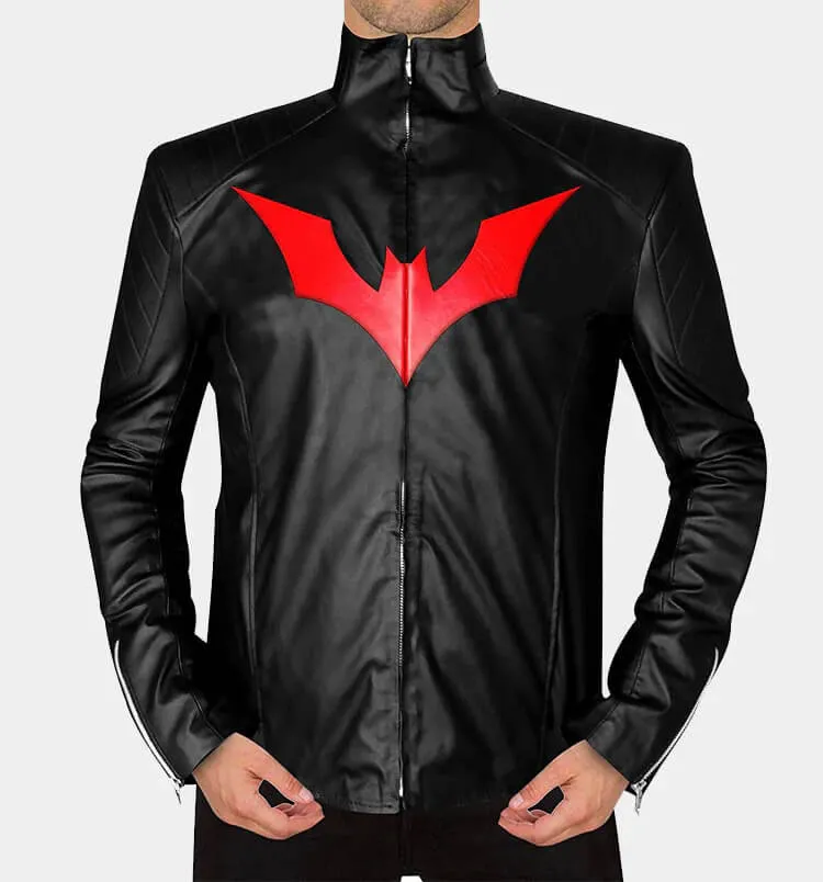 Batman Beyond Motorcycle Leather Jacket