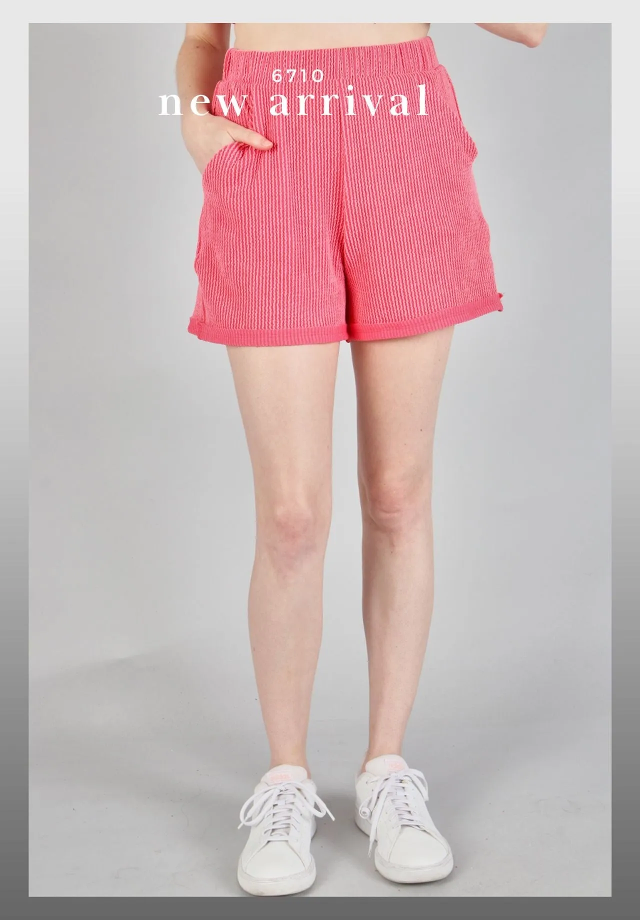 Be on Trend Solid Corduroy Shorts - Final Sale