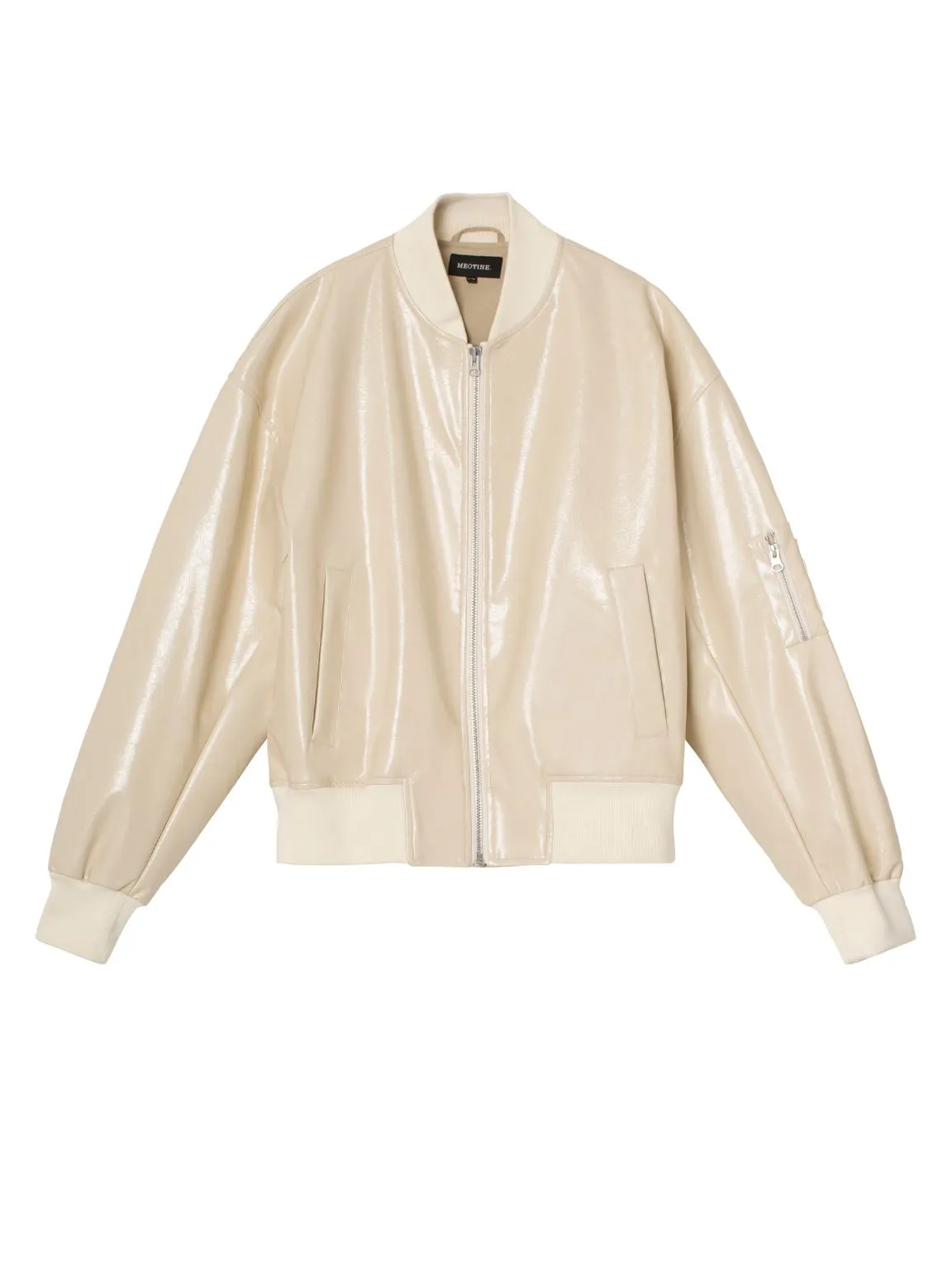 BIANCA VEGAN JACKET - CREME