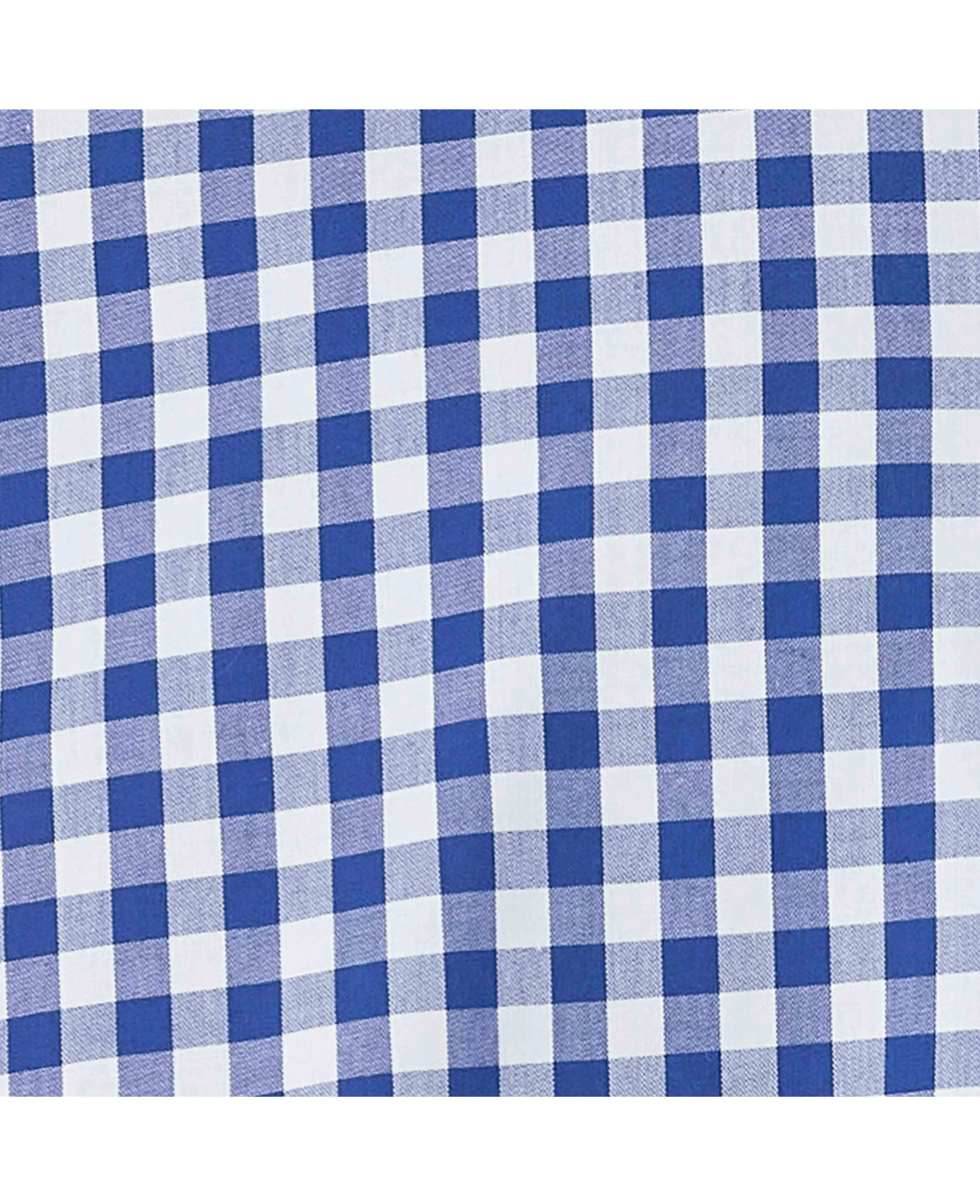 Blue Check Classic Fit Button-Down Shirt