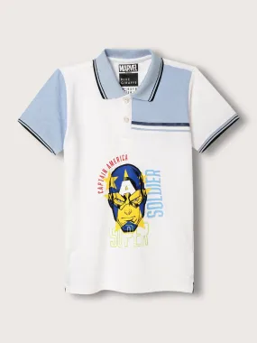 Blue Giraffe Boys Multi Solid Polo TShirt