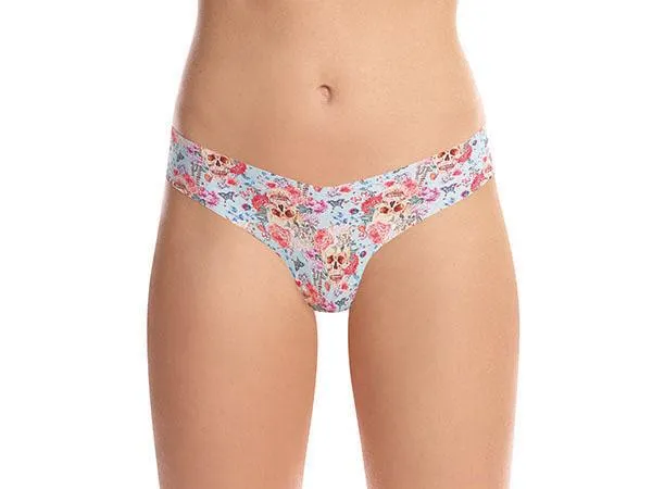 Boho Skulls Patterned Thong