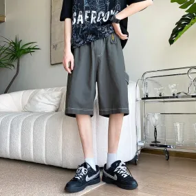 BONSIR  -  Shorts Men Summer Casual Cotton Short Pants Hot Breeches Joggers Shorts Male Loose Work Casual Short Homme Pants