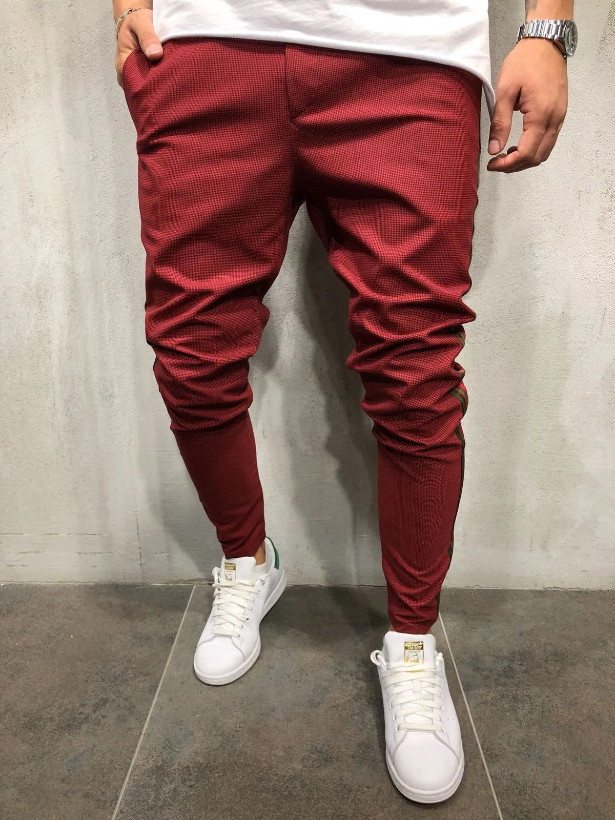 Bordeaux Jogger Pant A165 Streetwear Jogger Pants