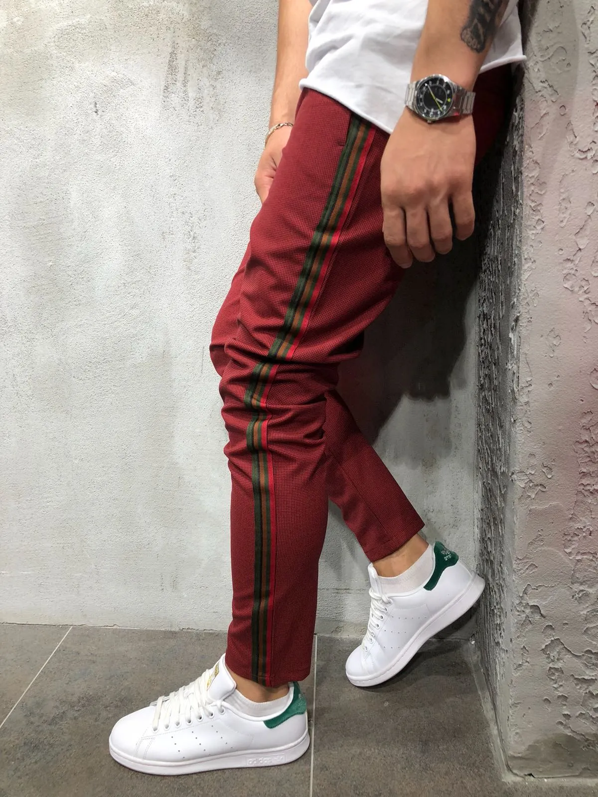 Bordeaux Jogger Pant A165 Streetwear Jogger Pants