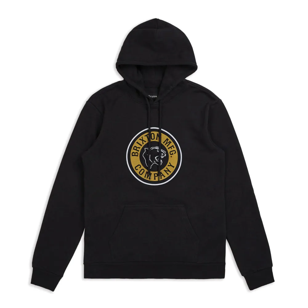 Brixton Forte Pullover Hoodie Black