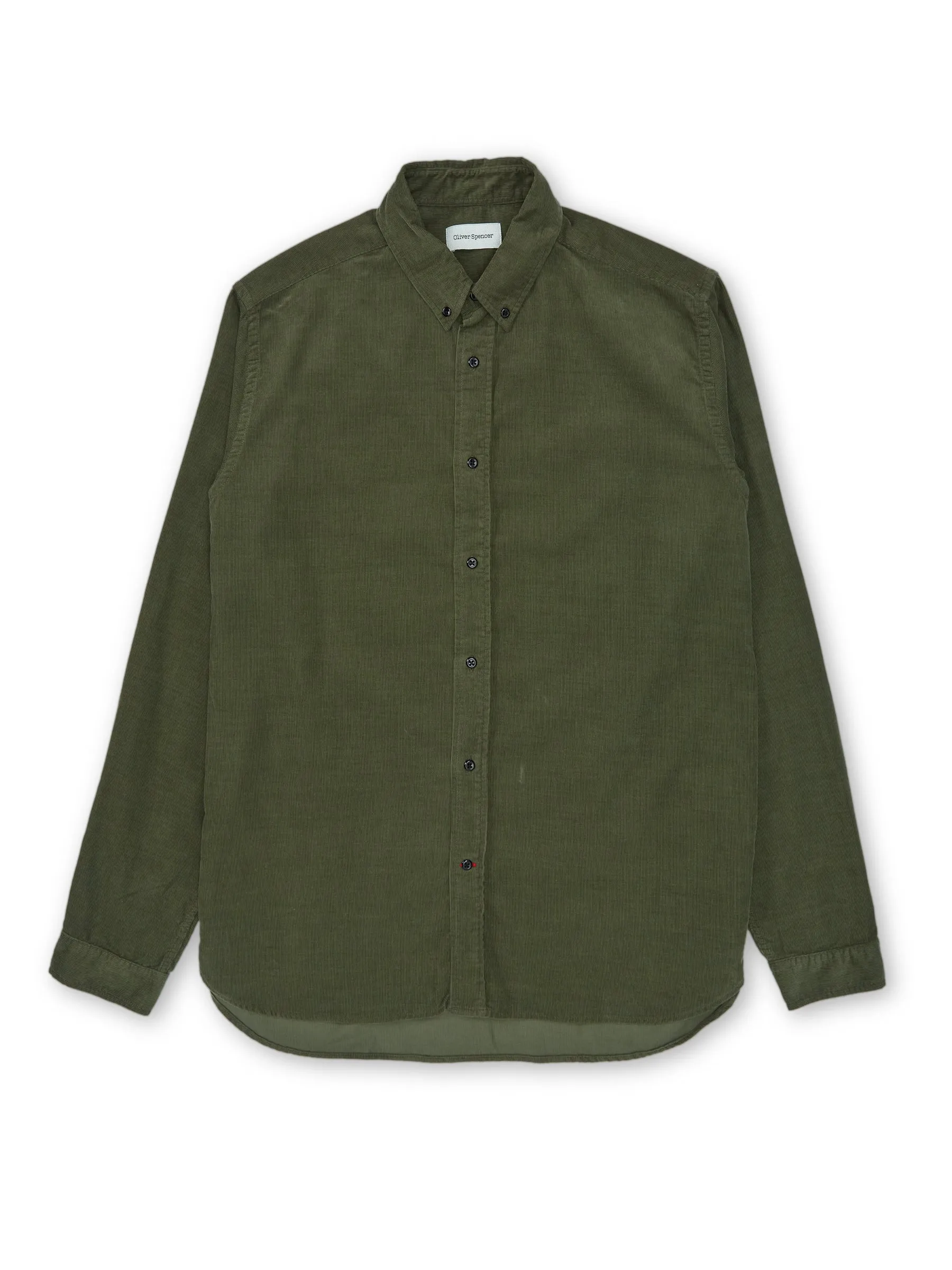 Brook Shirt Mersey Cord Green