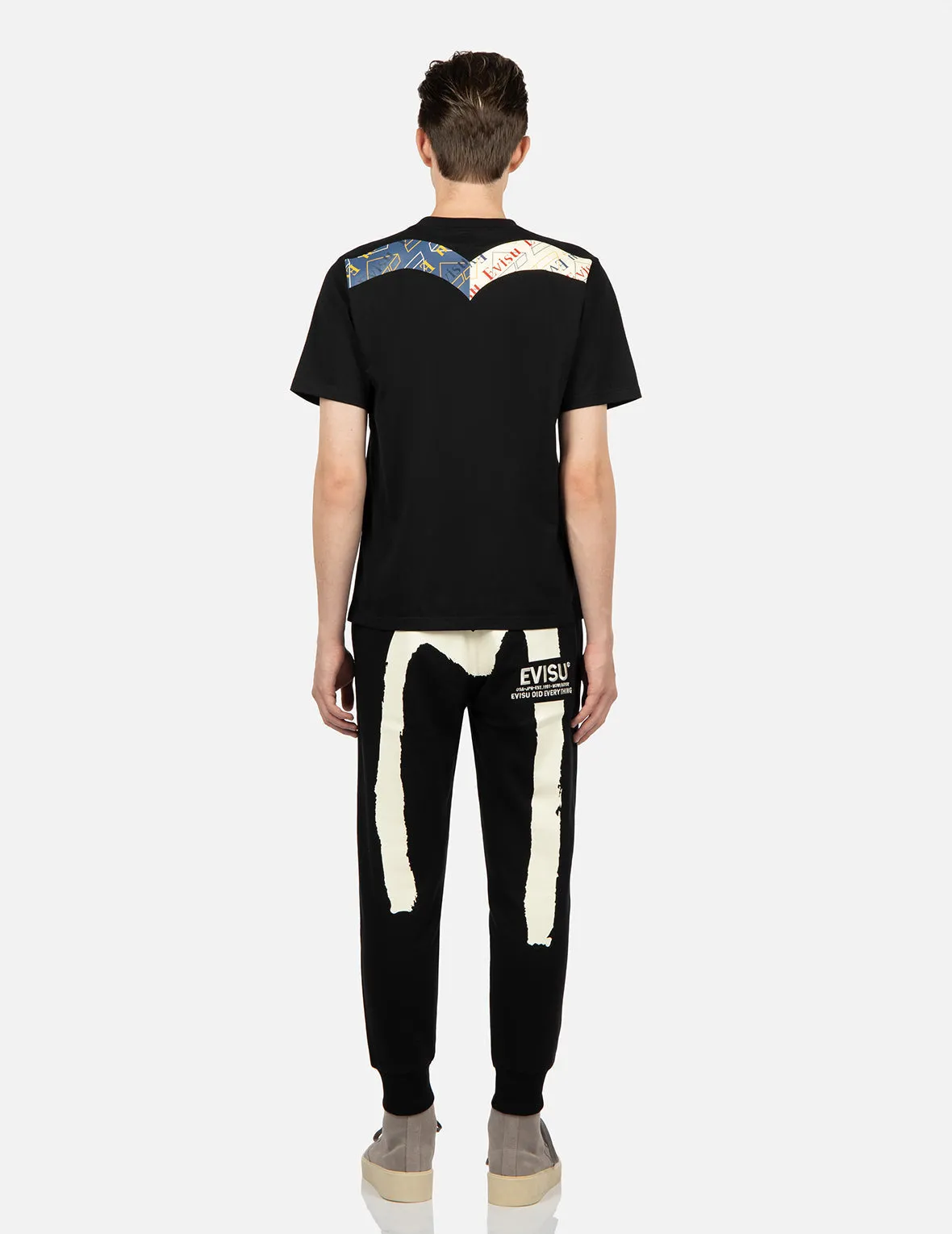 Brushstroke Daicock Print Sweatpants