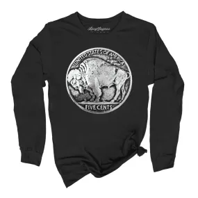 Buffalo Nickel Long Sleeve Tee