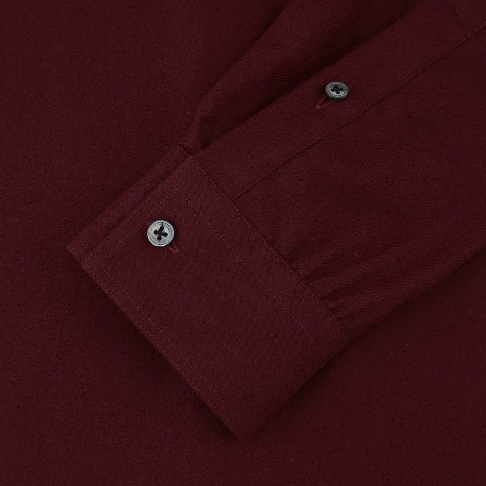 Burgundy Cashmerello Botton Down Shirt