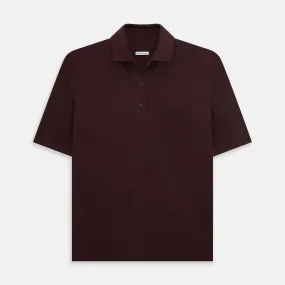 Burgundy Polo Shirt