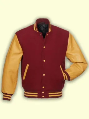 Cardinal Gold Varsity Jacket