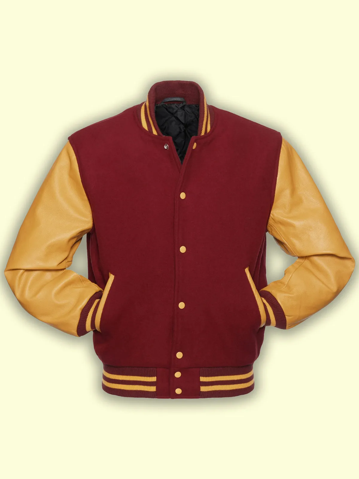 Cardinal Gold Varsity Jacket