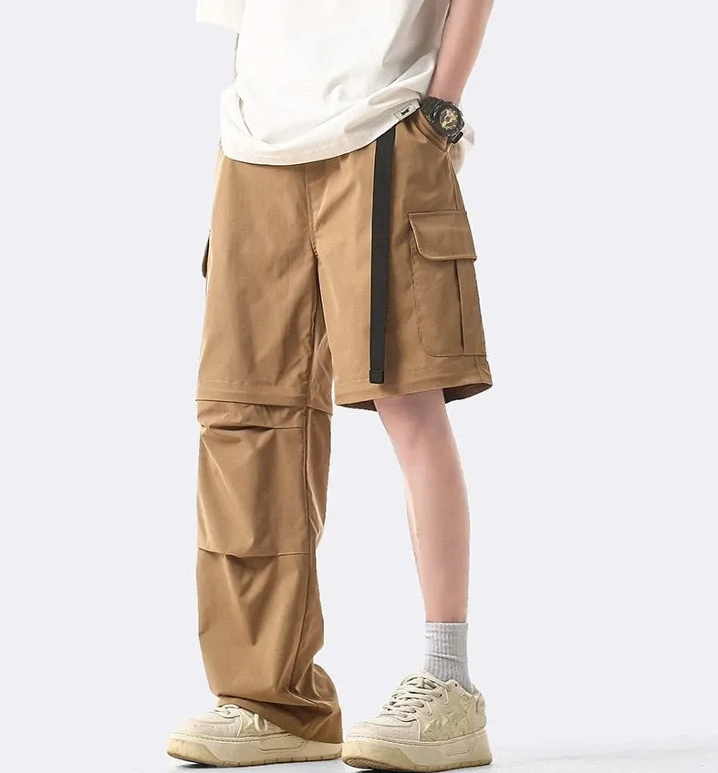 Cargo Pocket Detachable Trousers