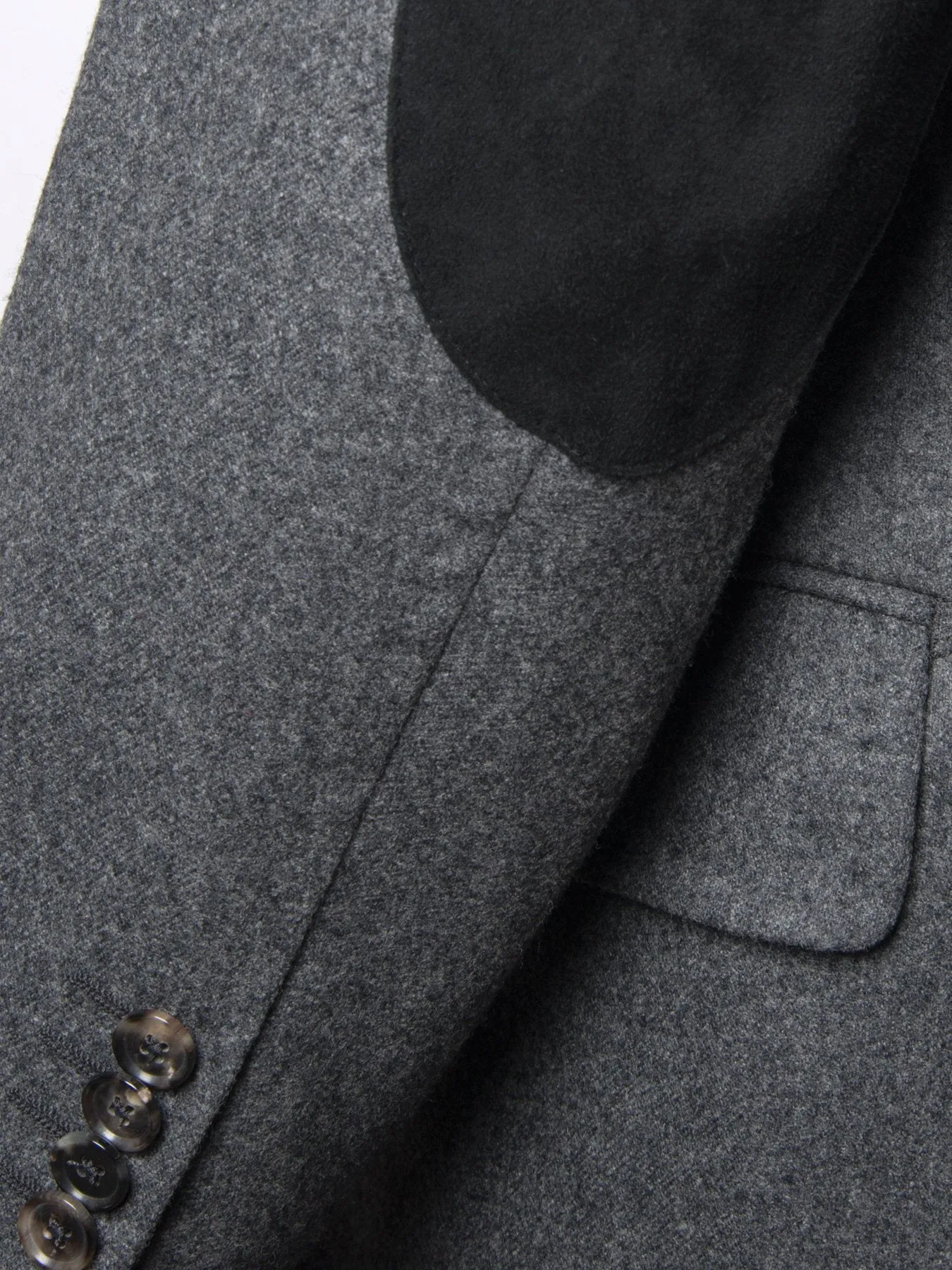 Charcoal Grey Woollen Coat