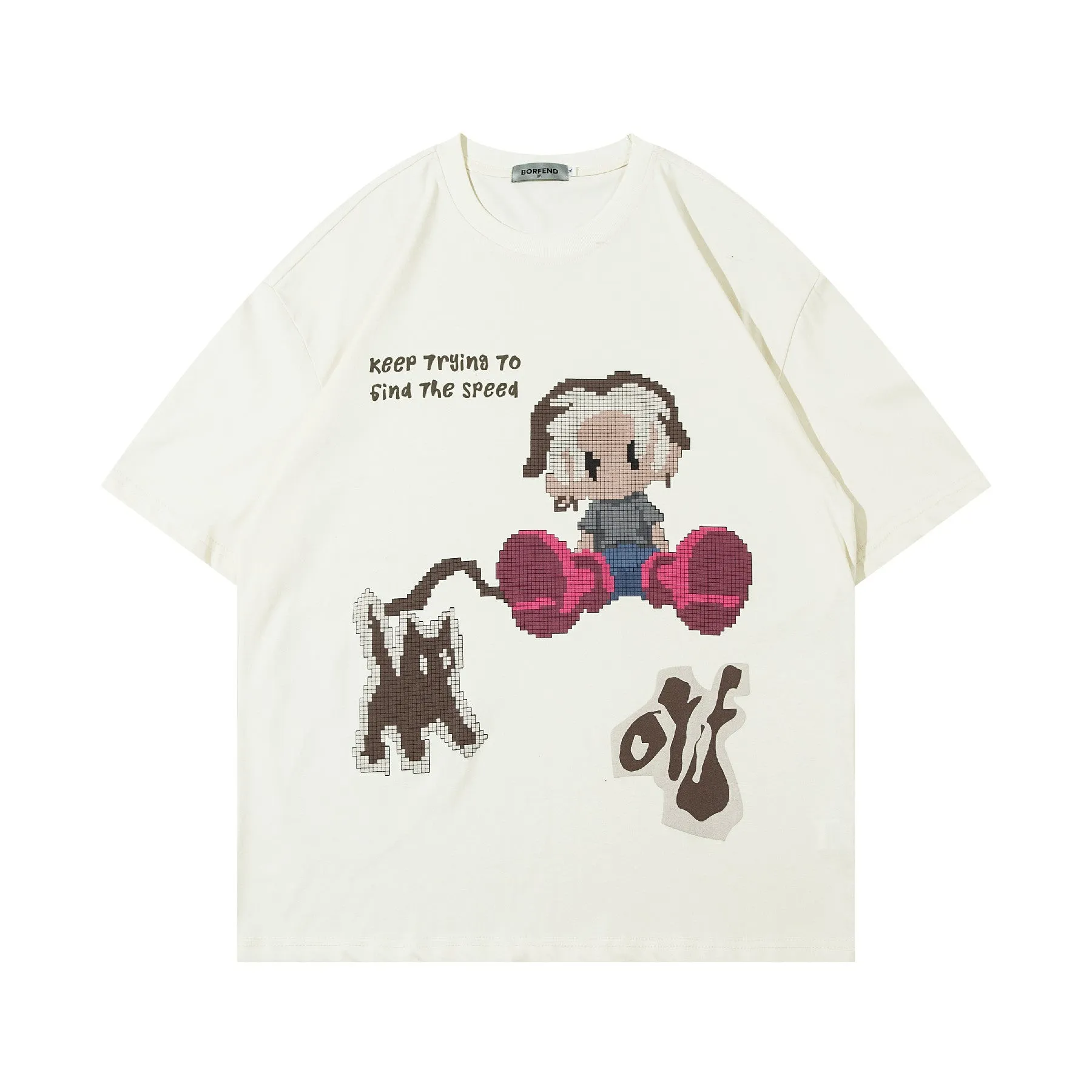 Chibi | Pure Cotton Graphic T-Shirt