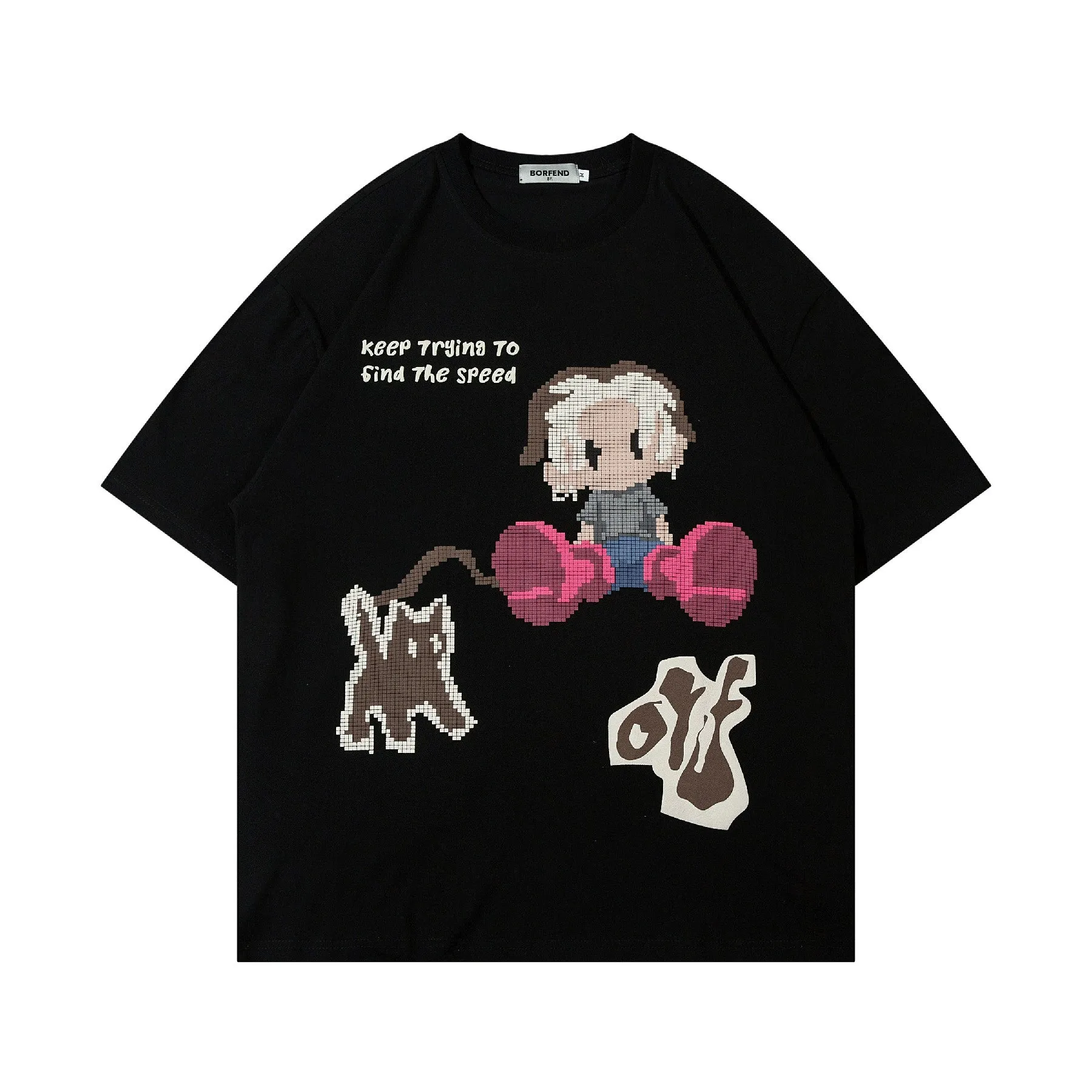 Chibi | Pure Cotton Graphic T-Shirt