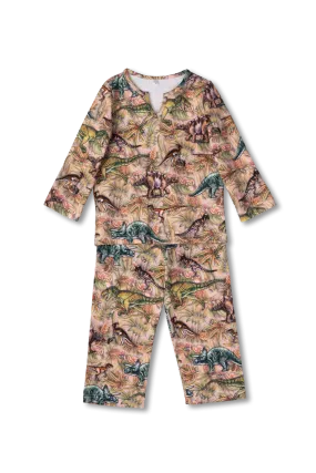 CHRIS - BOYS' PYJAMA SET WITH DINOSAUR PRINT