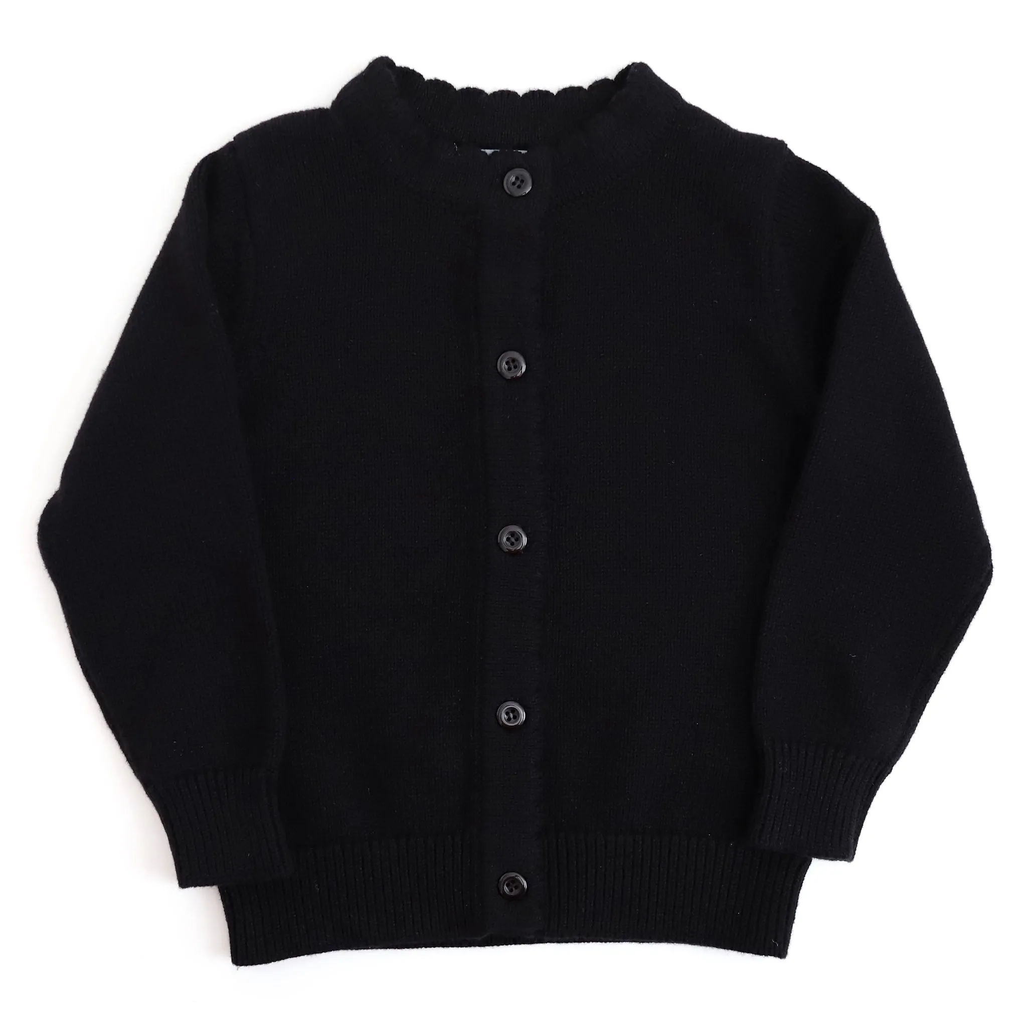 Classic Knit Cardigan - Black