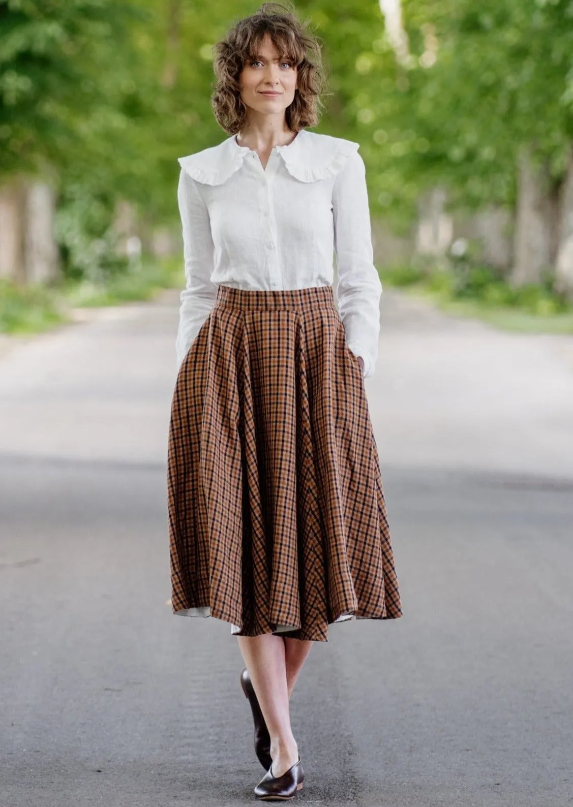 Classic Skirt, Patterned