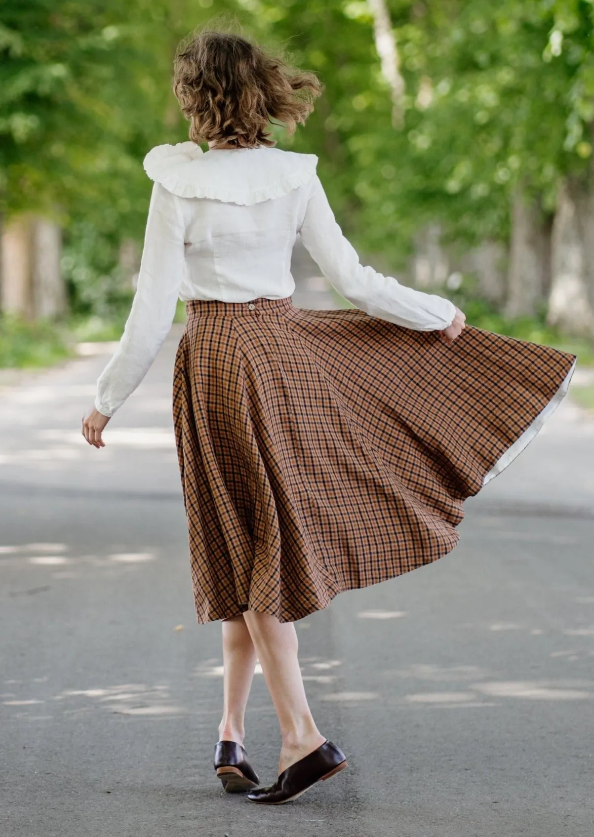 Classic Skirt, Patterned