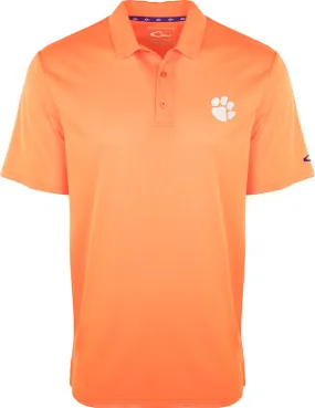 Clemson Vintage Heather Polo