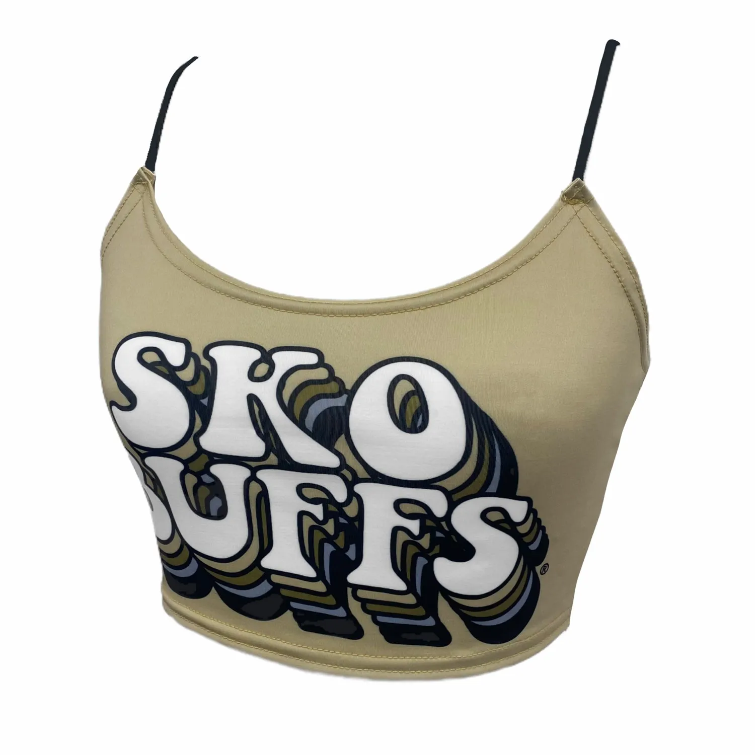 Colorado Boulder Sko Buffs Gold Spaghetti Tank