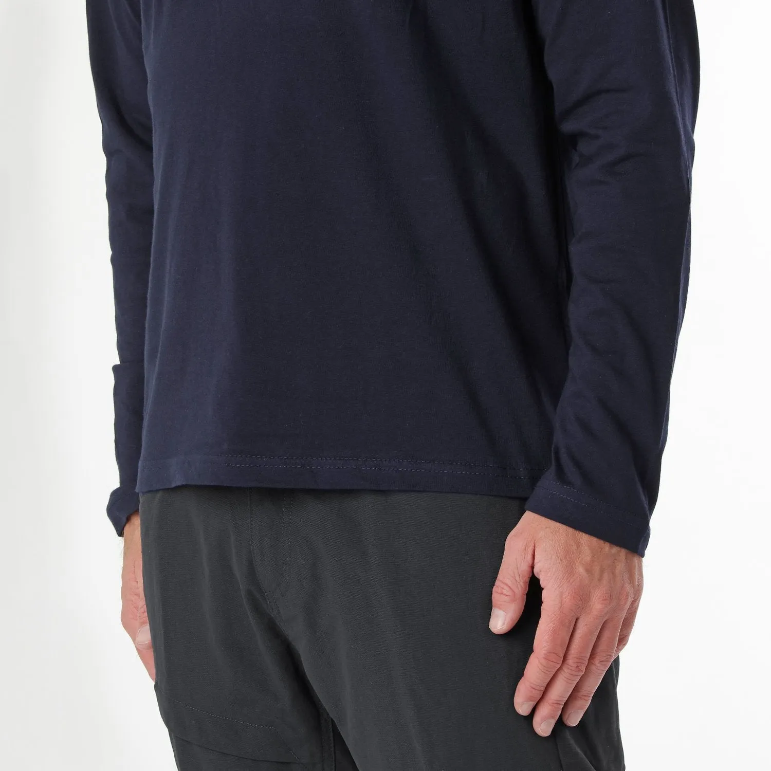 Cotton Long Sleeved T-Shirt