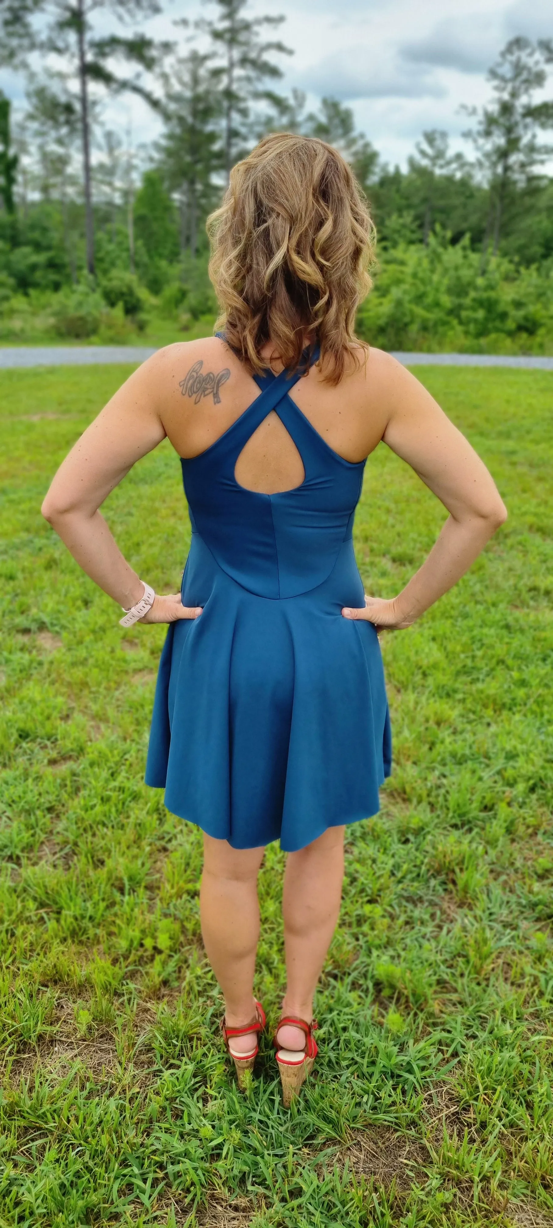 Courtside Dress PDF Sewing Pattern Sizes B - M