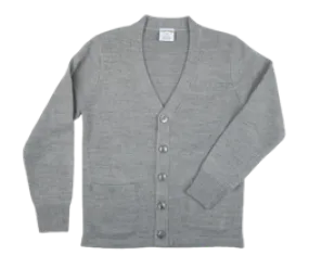 Covenant Grace Grey  V-Neck Cardigan (Pre-Order Only)