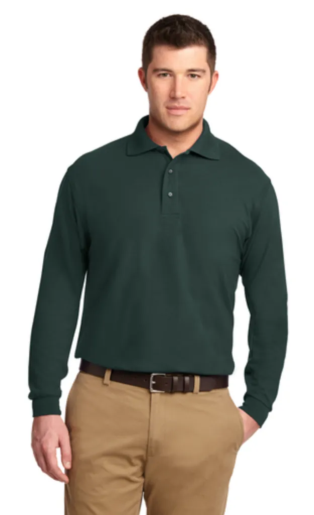 CP Office of Equal Opportunity - Long Sleeve Cotton Pique Polo