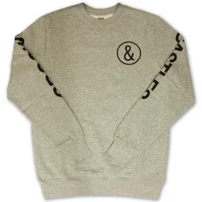 Crooks & Castles C and C Sweatshirt Heather Grey