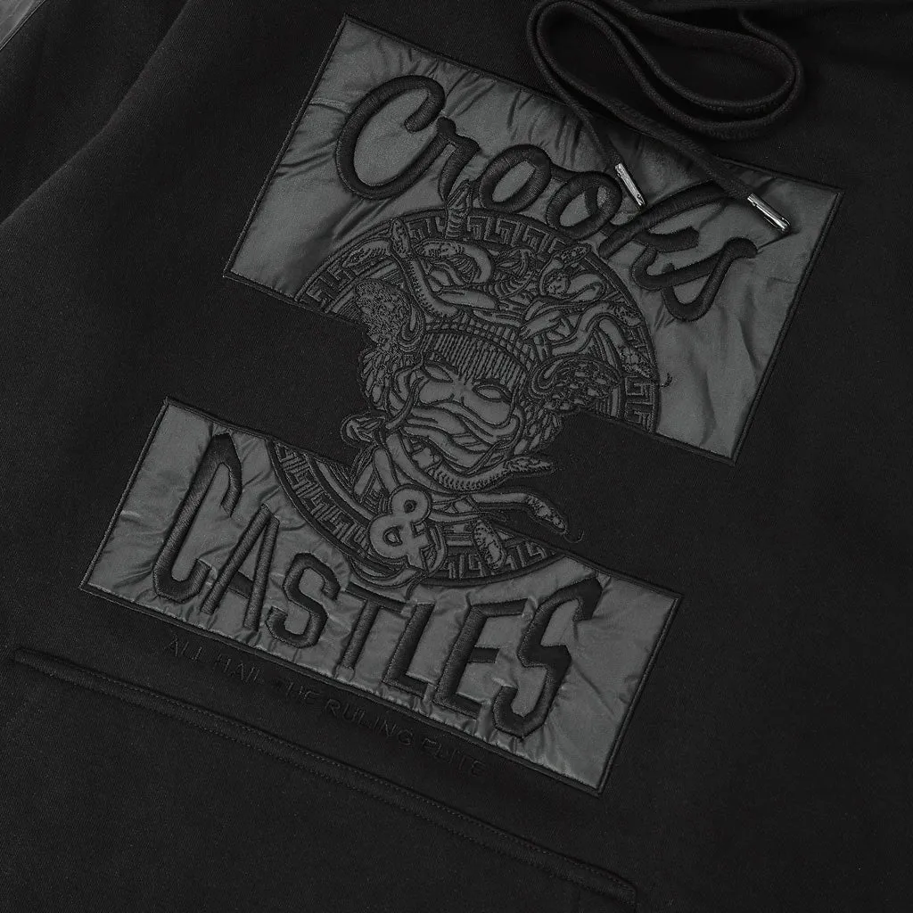 Crooks & Castles Klepto Hoodie Tracksuit Black