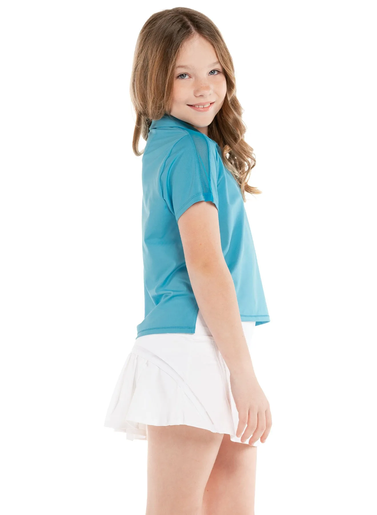 Cropped Polo Short Sleeve