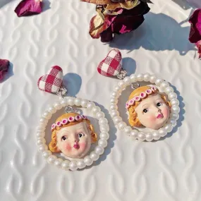 Cute cartoon earrings PL51891