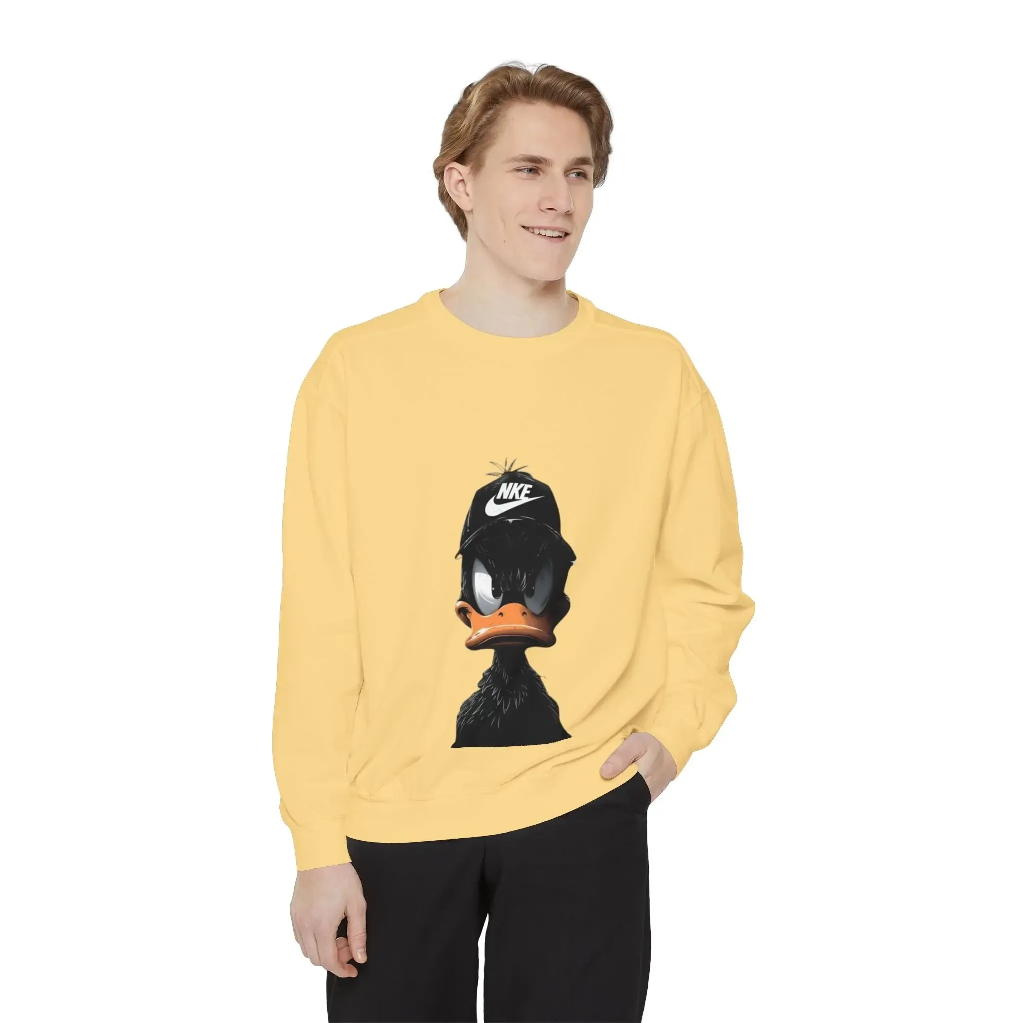 Daffy Duck Yellow Sweatshirt for Fun-loving Fans