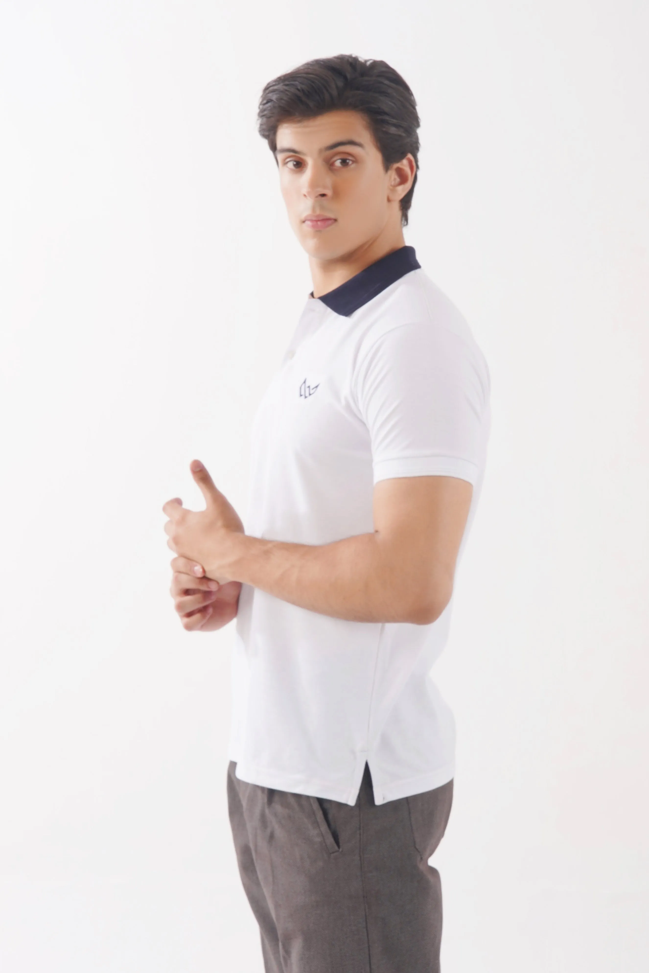 Deluxe White Chic Polo